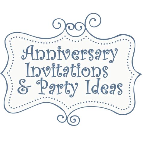 Free Anniversary Party Invitations Templates and Ideas | Anniversary ...