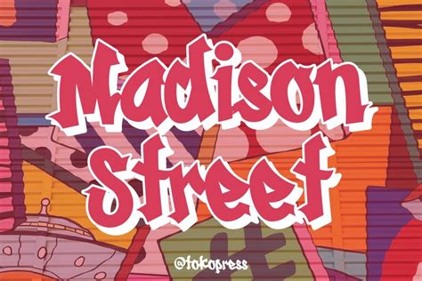 Madison Street Font · 1001 Fonts