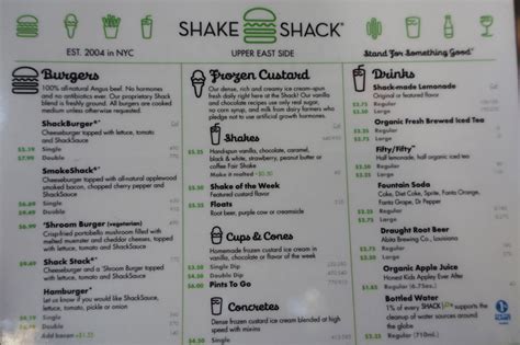 Shake Shack NYC Review and Menu