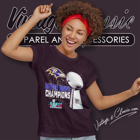 Baltimore Ravens Super Bowl Champions Lviii Las Vegas 2024 - Vintagenclassic Tee