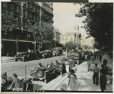 French soldiers mobilized, Toulon, France, 1944 | The Digital Collections of the National WWII ...