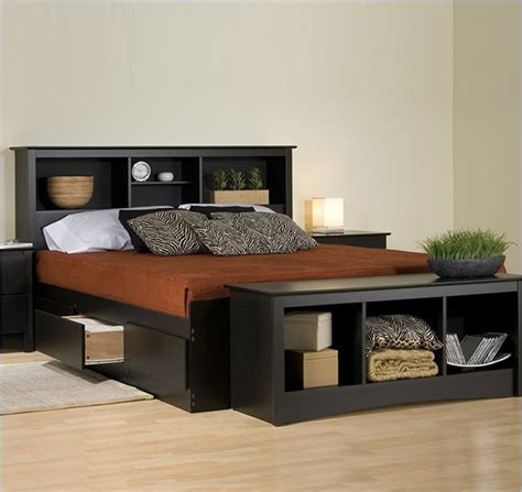 Combine Beauty and Function in 15 Storage Platform Beds | Home Design Lover