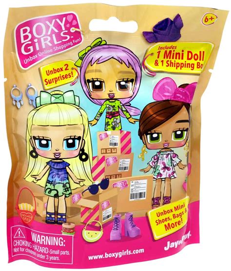 Boxy Girls Mini Dolls Mystery Pack Jay at Play - ToyWiz