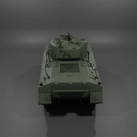 M4A2 Sherman Medium Tank free 3D model | CGTrader