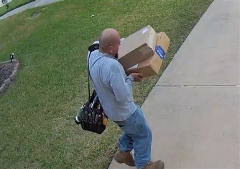 Houston-area porch pirate caught thanks to surveillance cam