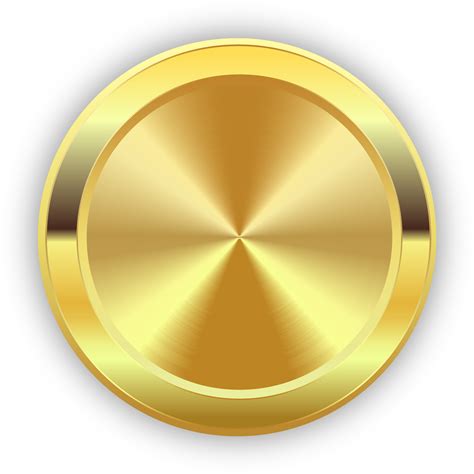 Round Golden Badge | Badge, Round, Golden