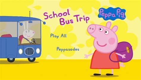 Peppa Pig: School Bus Trip (Gift Set with Book) : DVD Talk Review of ...