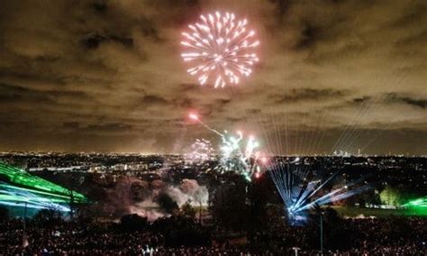 Fireworks display at Alexandra Palace - National Hotel Muswell Hill