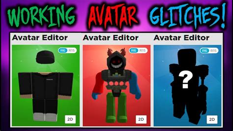 Avatar glitches that still work in 2019! (Roblox) - YouTube