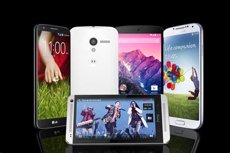 Galaxy S4 vs. HTC One vs. LG G2 vs. Moto X vs. Nexus 5: Android Battle ...