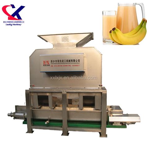 Industrial Banana Peeling Juice Extractor Extracting Process Machine - Buy Banana Process ...