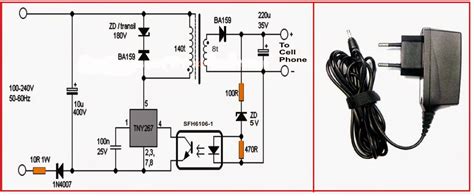 Mobile Charger Adapter Circuit