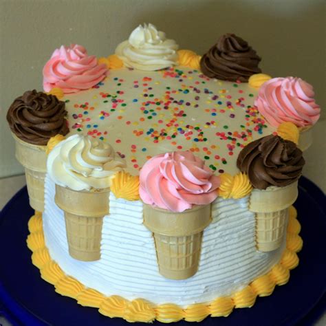 Ice cream cone cake CUTE! | Easy cake decorating, Ice cream cake, Cake ...