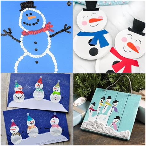 15 of the Best Snowman Crafts for Kids to Make