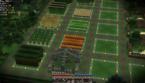 Farm Layout | Minecraft farm, Minecraft, Minecraft blueprints