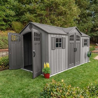 Lifetime 15 Ft x 8 Ft Outdoor Storage Shed