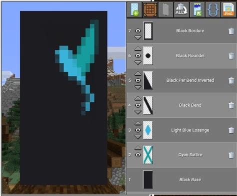 Easy Banner - Bird | Minecraft banner designs, Minecraft banners ...