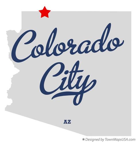 Map of Colorado City, AZ, Arizona