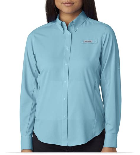 Columbia Ladies Long-Sleeve Shirt Custom Online at AllStar Logo