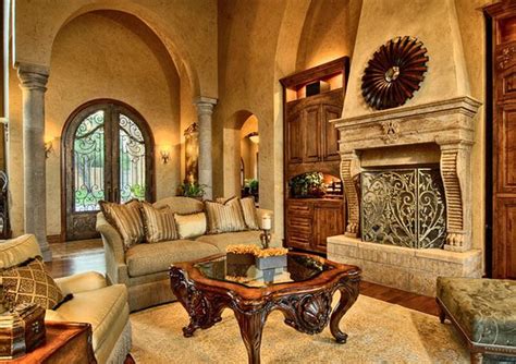 15 Stunning Tuscan Living Room Designs | Home Design Lover