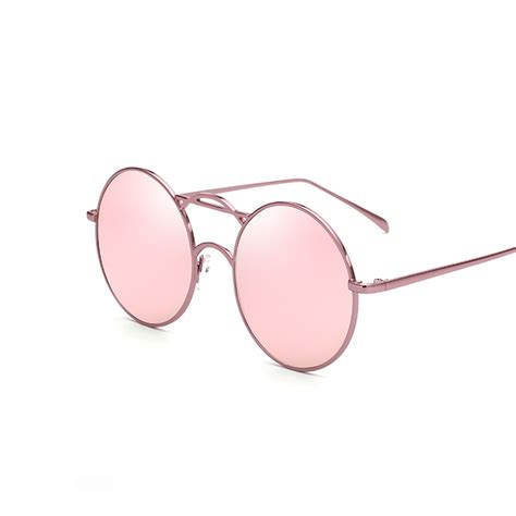 Pink Round Sunglasses - TopSunglasses.net