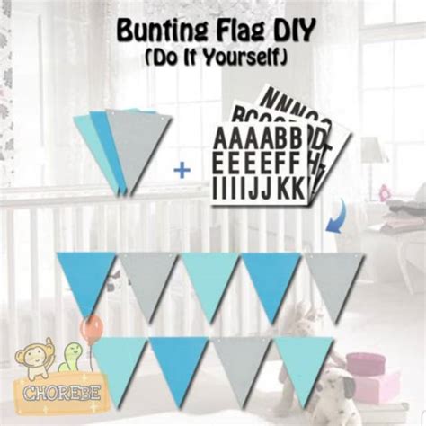 Jual Banner Flag / Bunting Flag Custom (DIY - Do It Yourself) | Shopee Indonesia