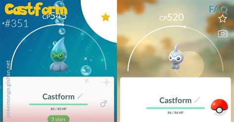 Castform (Snowy) FAQ - Pokemon Go