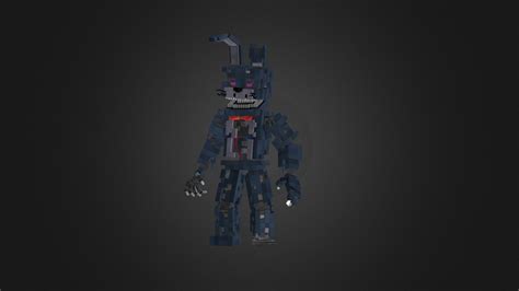 FNAF 4 Nightmare Bonnie - Minecraft Model - 3D model by F0xG4mer ...