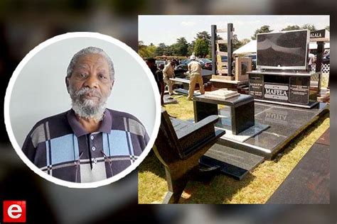 Watch: Joe Mafela’s funeral and exquisite tombstone! - EntertainmentSA News South Africa