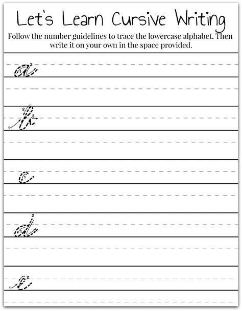 Unique Cursive Worksheets For Kids Photos – Rugby Rumilly