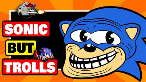 Could Sonic Be a TROLL Game?! - You Won't Believe This Funny Sonic Rom Hack! - YouTube