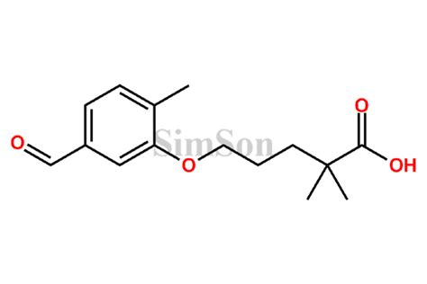 Gemfibrozil Impurity 1 | CAS No- NA | Simson Pharma Limited