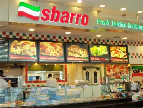 Sbarro -- 'Fresh Italian cooking'?!! | Mall food court, Mall, Restaurant