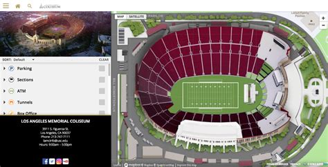 Usc Coliseum Seating Chart Visitors Section | Review Home Decor