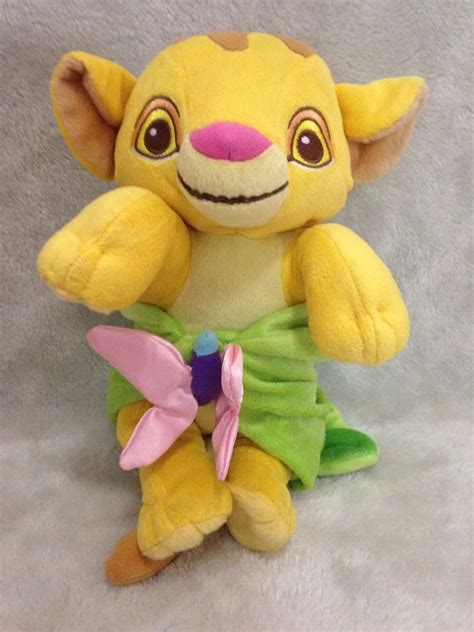 New Original The Lion King Baby Simba With Blanket Kids Plush Toys 26CM Lion Stuffed Animal Toys ...