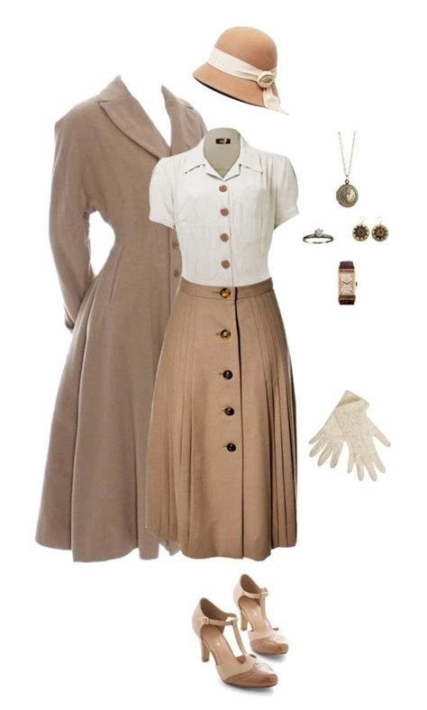 "Life In The 40's" by gone-girl liked on Polyvore featuring Valentino, Brooks Brothers, Chelsea ...