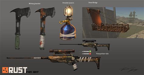 Concept Art and Design of Travis Lacey - Ravenseye Studios: Rust fan ...