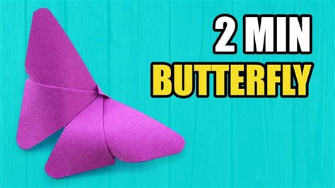 Origami Butterfly Easy, Butterfly Video, Simple Butterfly, Butterfly ...