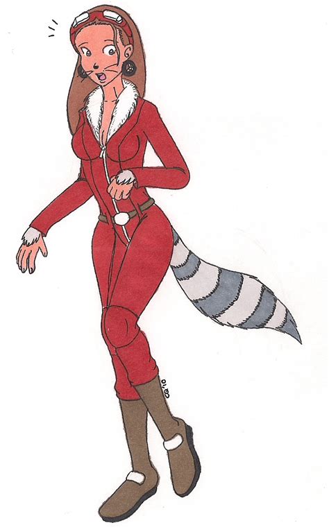 Desiree DeLite raccoon TF by cqmorrell on DeviantArt