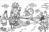 Bikini Bottom Coloring Pages sketch template