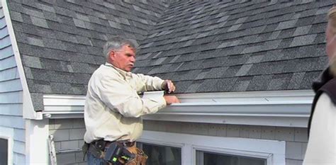 How To Install Aluminum Gutters - This Old House