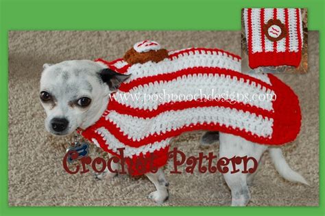 Instant Download Crochet Pattern Baseball Dog Shirt Dog - Etsy