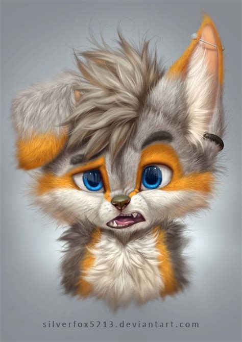 ArtStation - Fluffy Animal Portraits, Wee Yee Chong | Animated animals ...