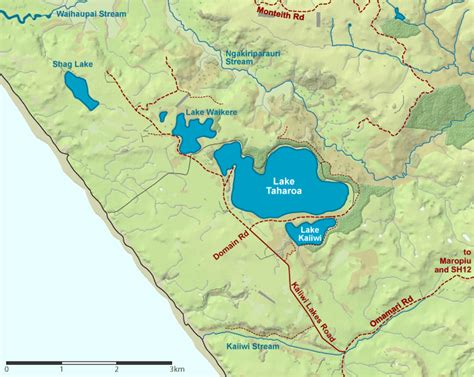 Kai Iwi Lakes Map | NZ Fishing