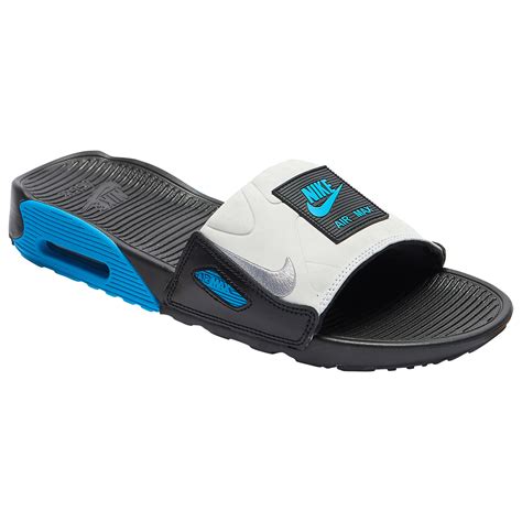 Nike Air Max 90 Slide in Blue for Men - Lyst