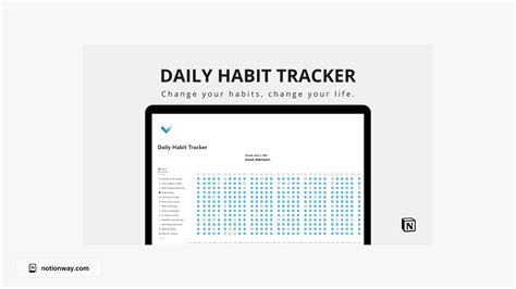 12 Best & Free Notion Habit Tracker Templates