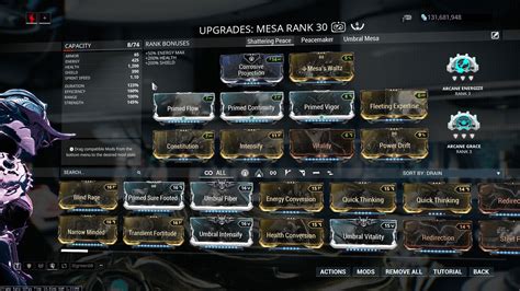 Mesa build help - Players helping Players - Warframe Forums