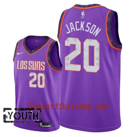 Phoenix Suns Trikot Josh Jackson 20 2018-19 Nike City Edition Lila Swingman - Kinder