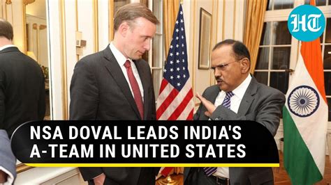 Ajit Doval leads crucial India-U.S. talks | Highlights Of Strategic ...