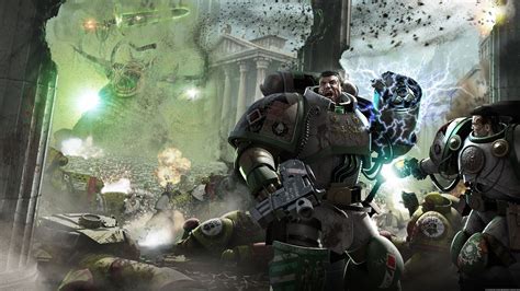 warhammer 40 000 space marines horus heresy artwork digital art futuristic science fiction, HD ...